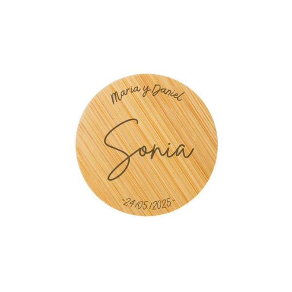 MARCASITIO ABRIDOR DE MADERA PERSONALIZADO CON IMÁN - Imagen 4