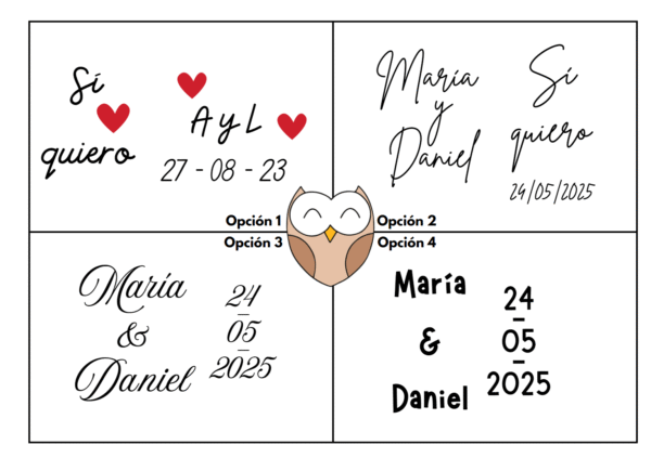 PEGATINA PARA ZAPATOS Y TACÓN BODA PERSONALIZADO - Imagen 4