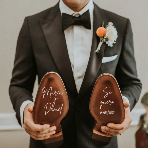 PEGATINA PARA ZAPATOS Y TACÓN BODA PERSONALIZADO - Imagen 5