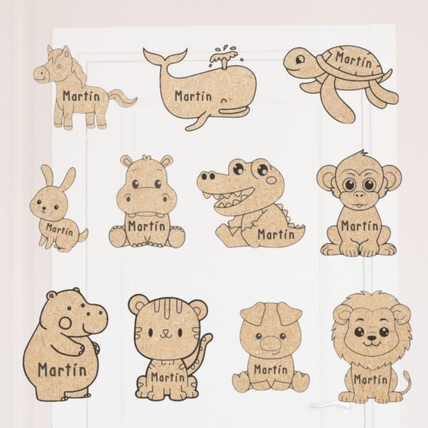 ANIMAL DE MADERA PERSONALIZABLE - Imagen 2