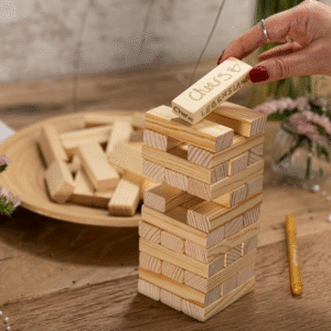 JENGA LIBRO DE INVITADOS BODA PERSONALIZADO