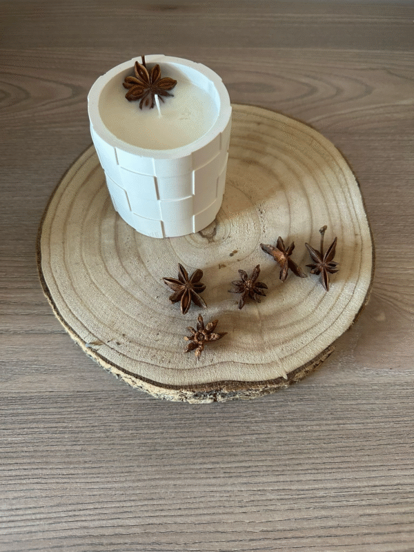 VELA AROMÁTICA XL "VENECIA" - 100% HECHO A MANO