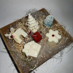 PACK VELAS NAVIDEÑAS 4 UNIDADES