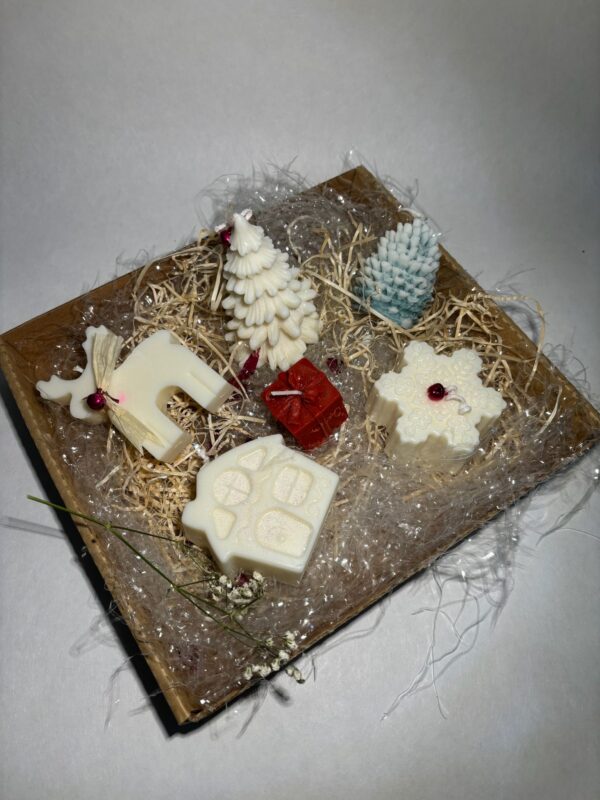 PACK VELAS NAVIDEÑAS 4 UNIDADES
