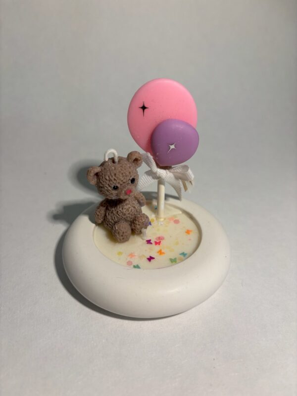 VELA OSITO "ALO" GLOBOS GRANDE