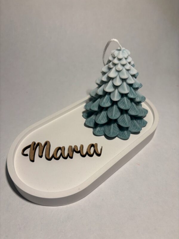 VELA ARBOL NAVIDAD DIFUMINADO GRANDE - Imagen 2