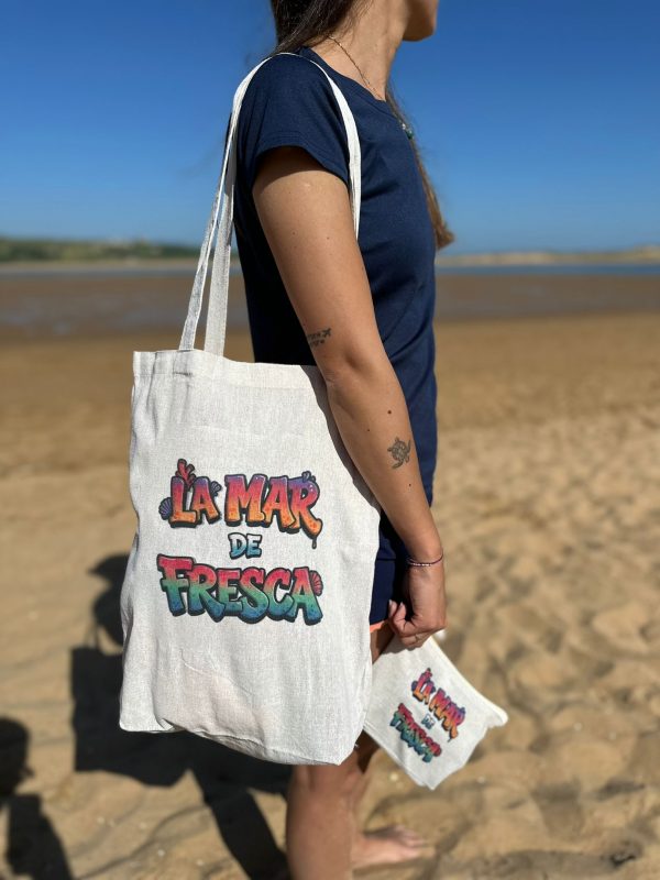PACK Bolso + Neceser Playa "LA MAR DE FRESCA" - Imagen 3