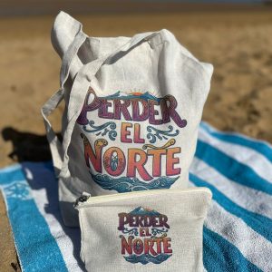 PACK Bolso + Neceser Playa "PERDER EL NORTE"