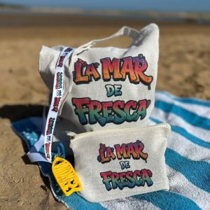PACK Bolso + Neceser Playa "LA MAR DE FRESCA"