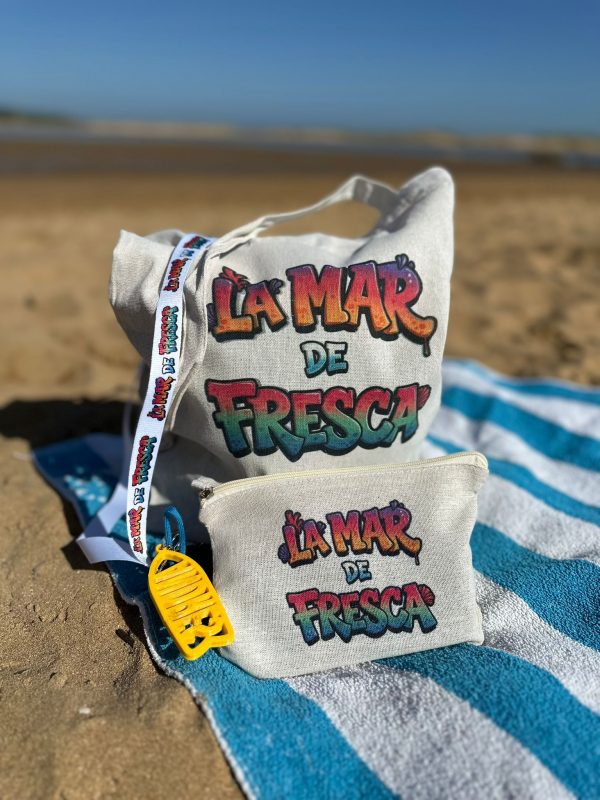 PACK Bolso + Neceser Playa "LA MAR DE FRESCA"
