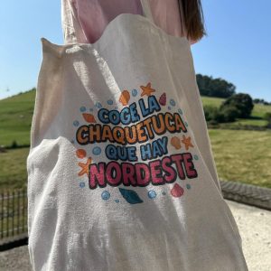Bolso Tote Bag "COGE LA CHAQUETUCA"