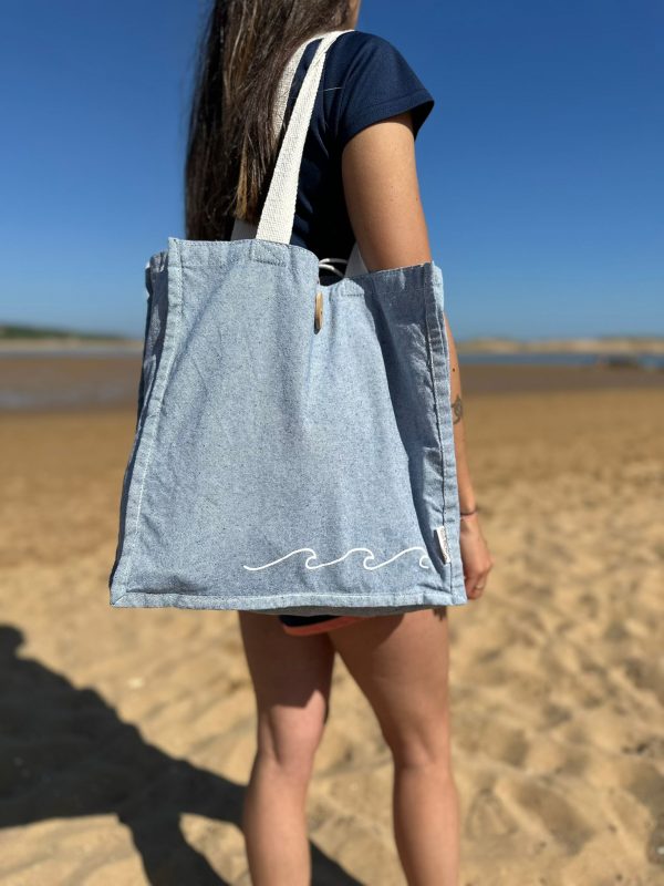 BOLSO "Olas del Cantábrico"