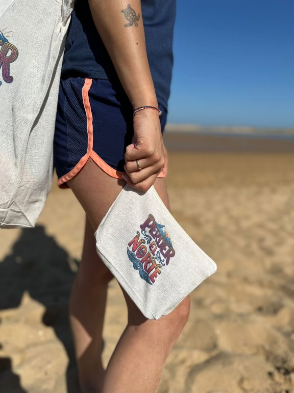 PACK Bolso + Neceser Playa "PERDER EL NORTE" - Imagen 2